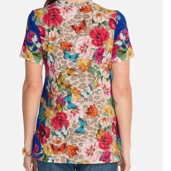 Johnny Was Mayflower Tee - Picture 2 of 7